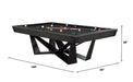 Imperial Alton Pool Table Dims