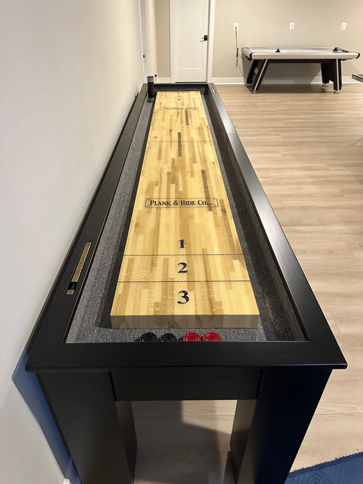 Plank and Hide Fulton Shuffleboard Table