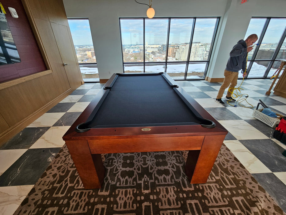 olhausen madison pool table 8' mahogany