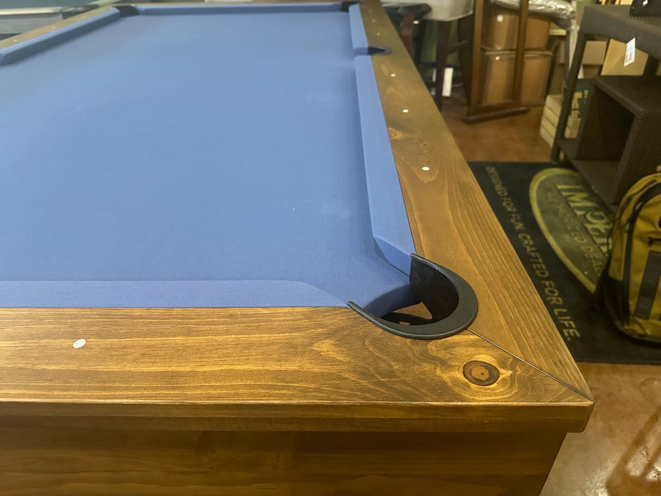 True Billiards Telluride Pool Table finish detail