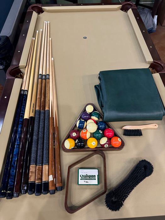 used olhausen montrachet 6' pool table accessories