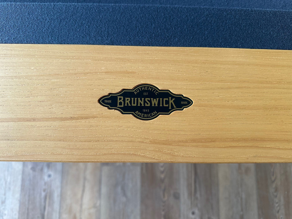Brunswick Hickory Pool Table