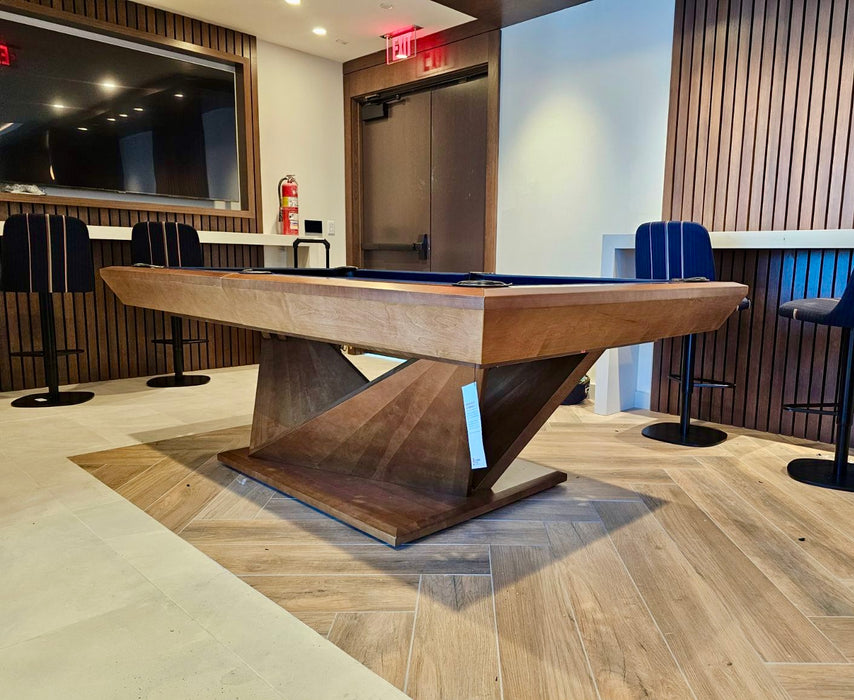 origami 7' pool table room