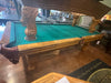 Used American Legacy 8' Oak Pool Table side view