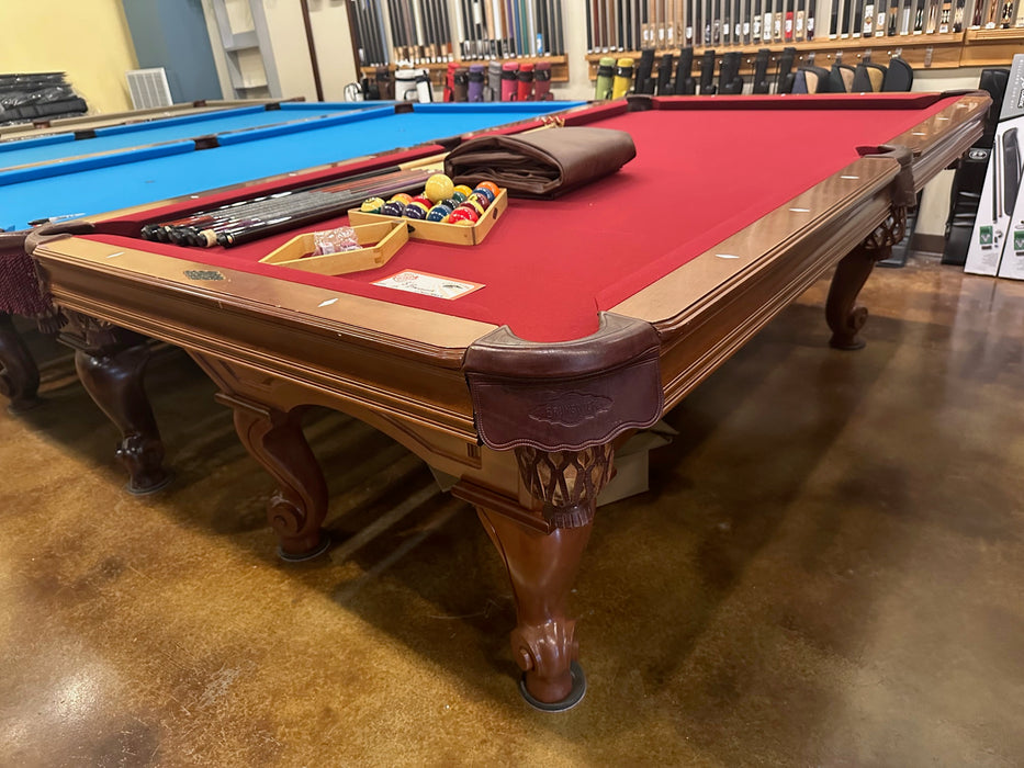 used brunswick greenbriar 8' pool table