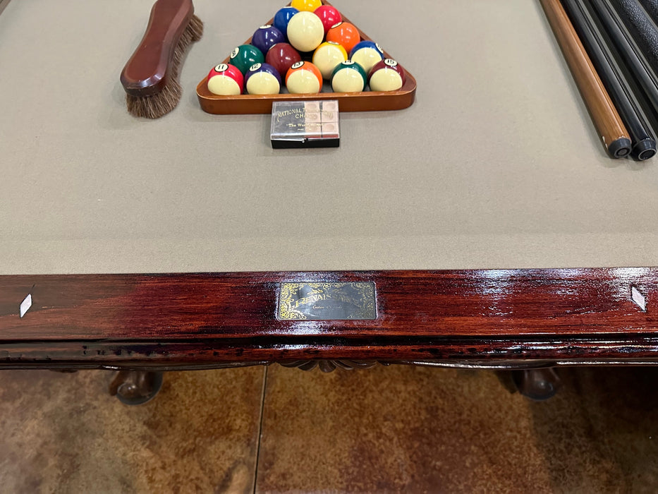 used amf renaissance 9' pool table rails