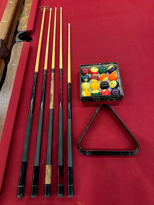 used gandy pro 8' pool table accessories