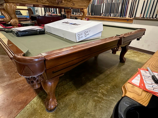 used legacy megan 8' pool table side