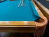 used olhausen montrechet pool table 8' corner 2