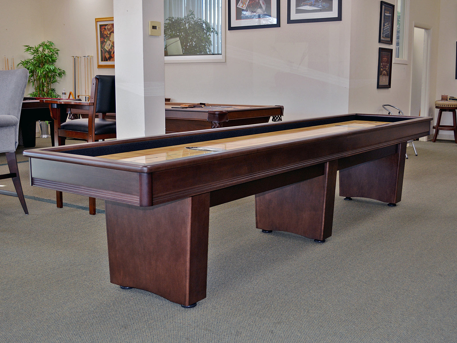 Olhausen York Shuffleboard Table — Robbies Billiards